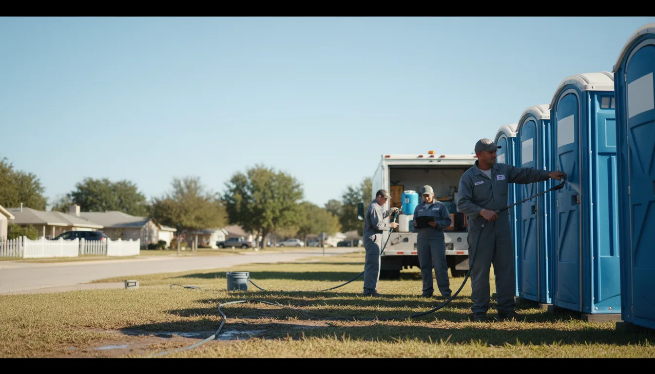 Long-Term Portable Toilet Rental in Dodge City, KS near me